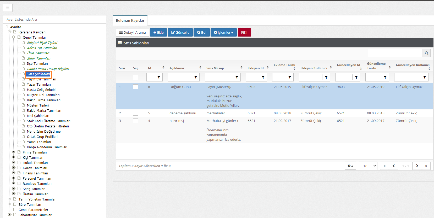 Genel Tanım Ayarları Nasıl Yapılır